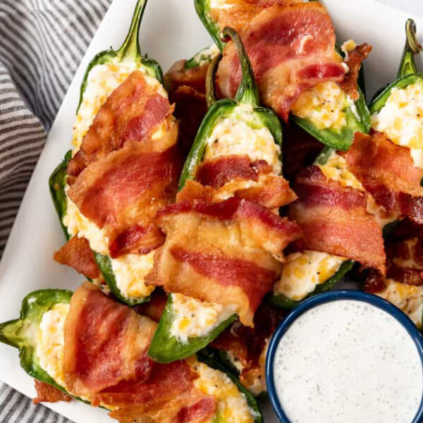 Bacon Wrapped Jalapeno Poppers