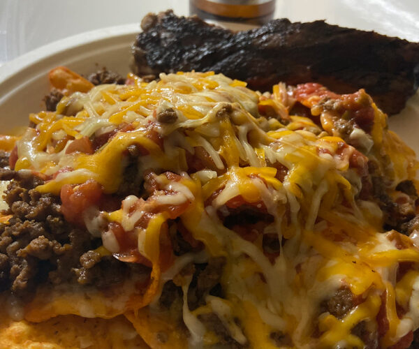 Nachos Brisket Chicken Ribs